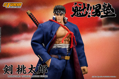 Pre-order: MOMOTARO TSURUGI - SAKIGAKE!! OHTOKOJUKU 剣桃太郎 - 魁!!男塾 Action Figure
