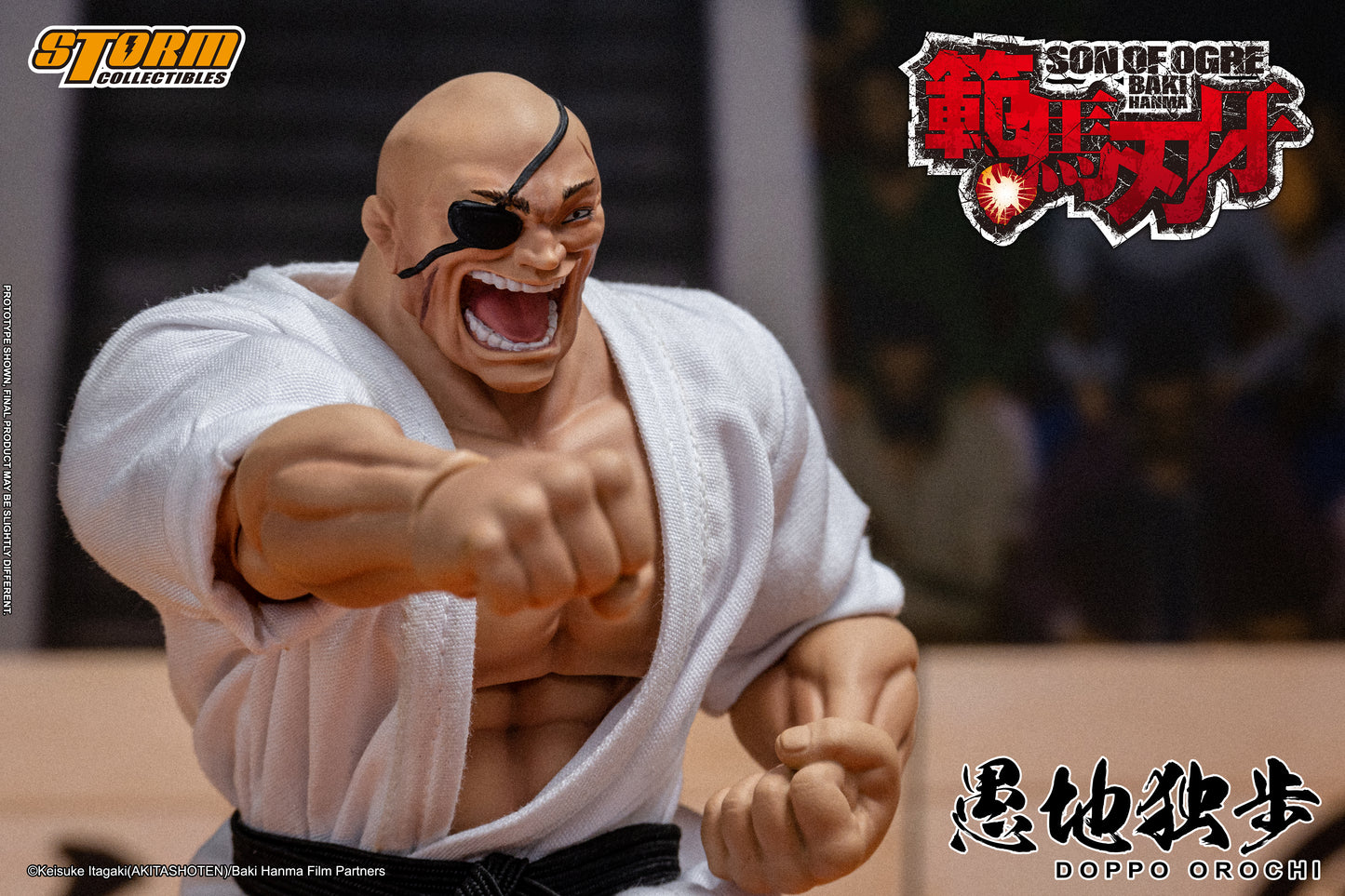 In Stock: DOPPO OROCHI - SON OF OGRE BAKI HANMA Action Figure