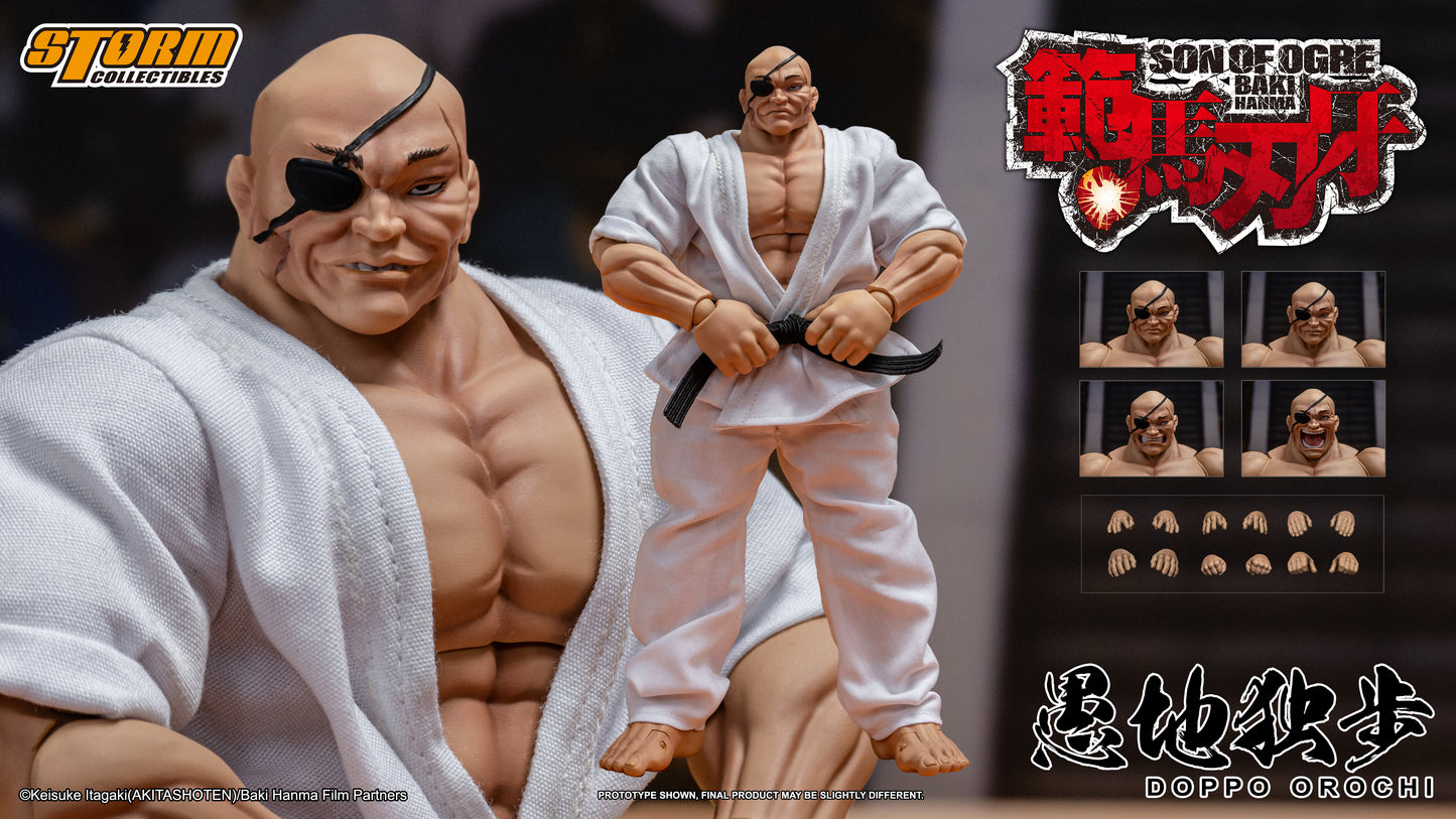 In Stock: DOPPO OROCHI - SON OF OGRE BAKI HANMA Action Figure