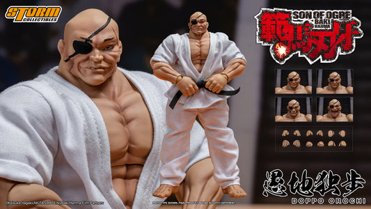 In Stock: DOPPO OROCHI - SON OF OGRE BAKI HANMA Action Figure