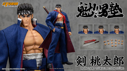 Pre-order: MOMOTARO TSURUGI - SAKIGAKE!! OHTOKOJUKU 剣桃太郎 - 魁!!男塾 Action Figure