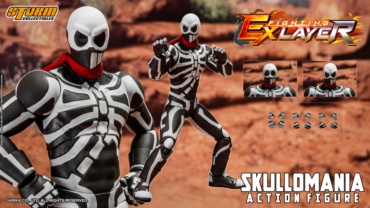 In Stock: SKULLOMANIA - FIGHTING EX LAYER Action Figure