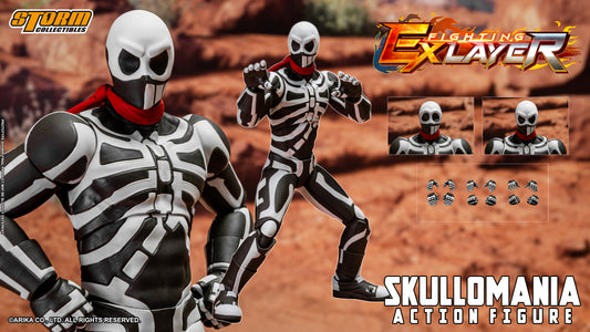 In Stock: SKULLOMANIA - FIGHTING EX LAYER Action Figure