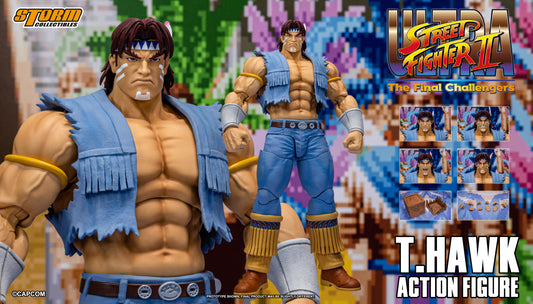 In Stock: T.HAWK - Ultra Street Fighter II The Final Challengers Action Figure