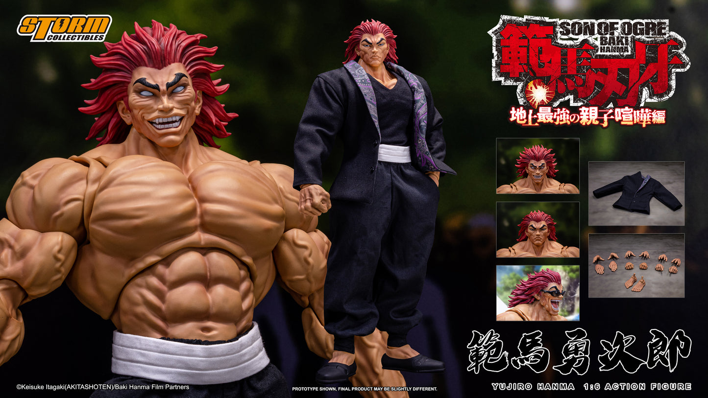 In Stock: YUJIRO HANMA 1/6th Scale Collectible Action Figure