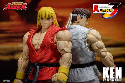 In Stock: KEN - STREET FIGHTER ALPHA (ZERO) 3 "STORM ARENA" 1/12 Scale