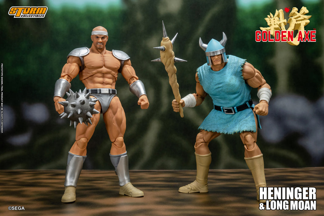 Pre-Order: HENINGER & LONG MOAN 2 PACK - GOLDEN AXE Action Figure (UK)