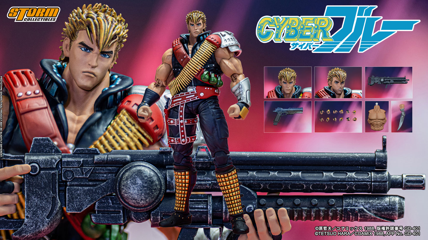 In Stock: BLUE - Cyber Blue Action Figure (UK)
