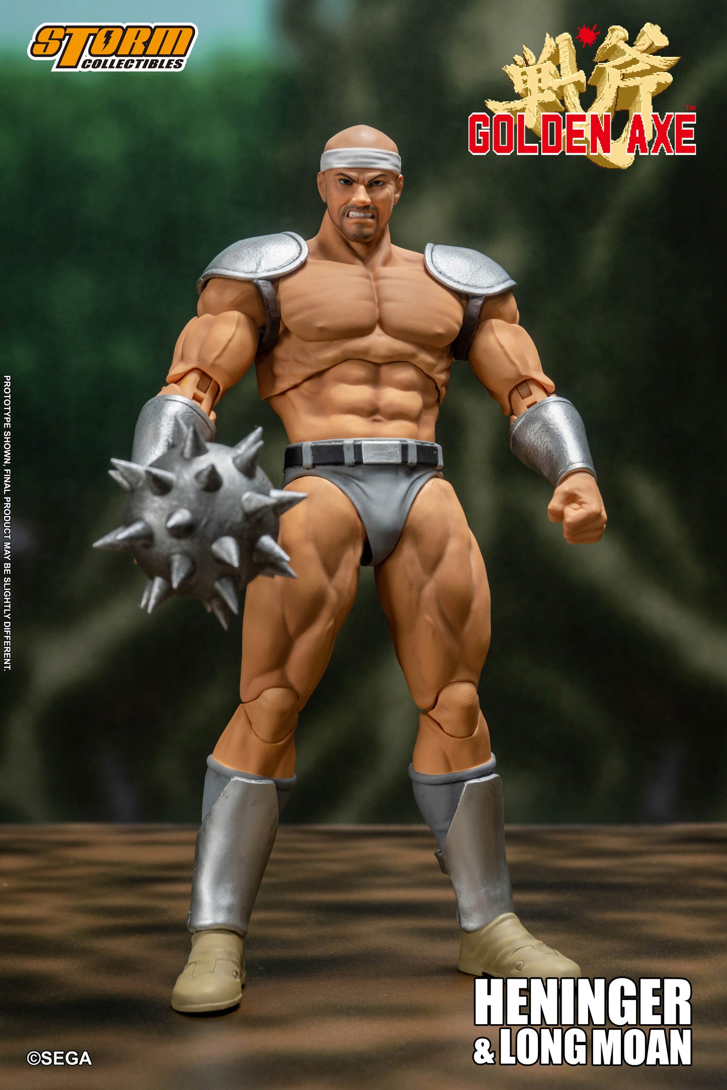 In Stock: HENINGER & LONG MOAN 2 PACK - GOLDEN AXE Action Figure (UK)