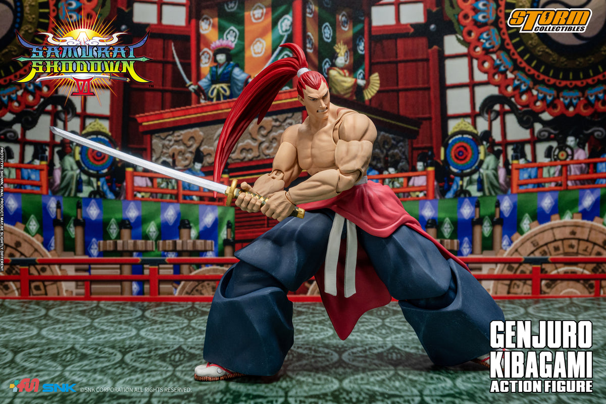 Vorbestellung: GENJURO KIBAGAMI – Samurai Shodown VI Actionfigur (UK) 