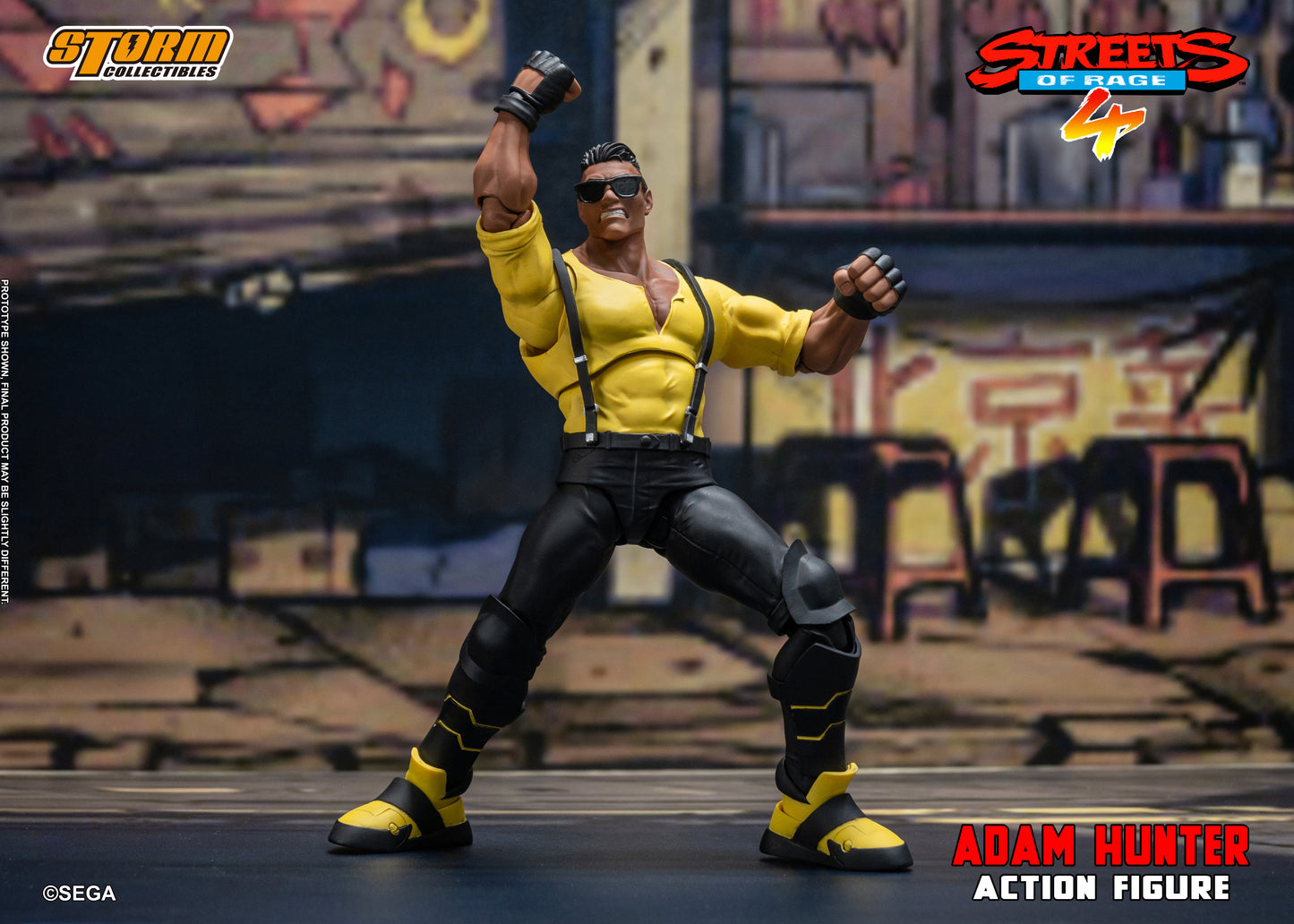 Vorbestellung: ADAM HUNTER – STREET OF RAGE 4 Actionfigur (UK)