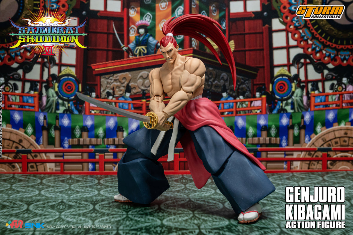 Vorbestellung: GENJURO KIBAGAMI – Samurai Shodown VI Actionfigur (UK) 