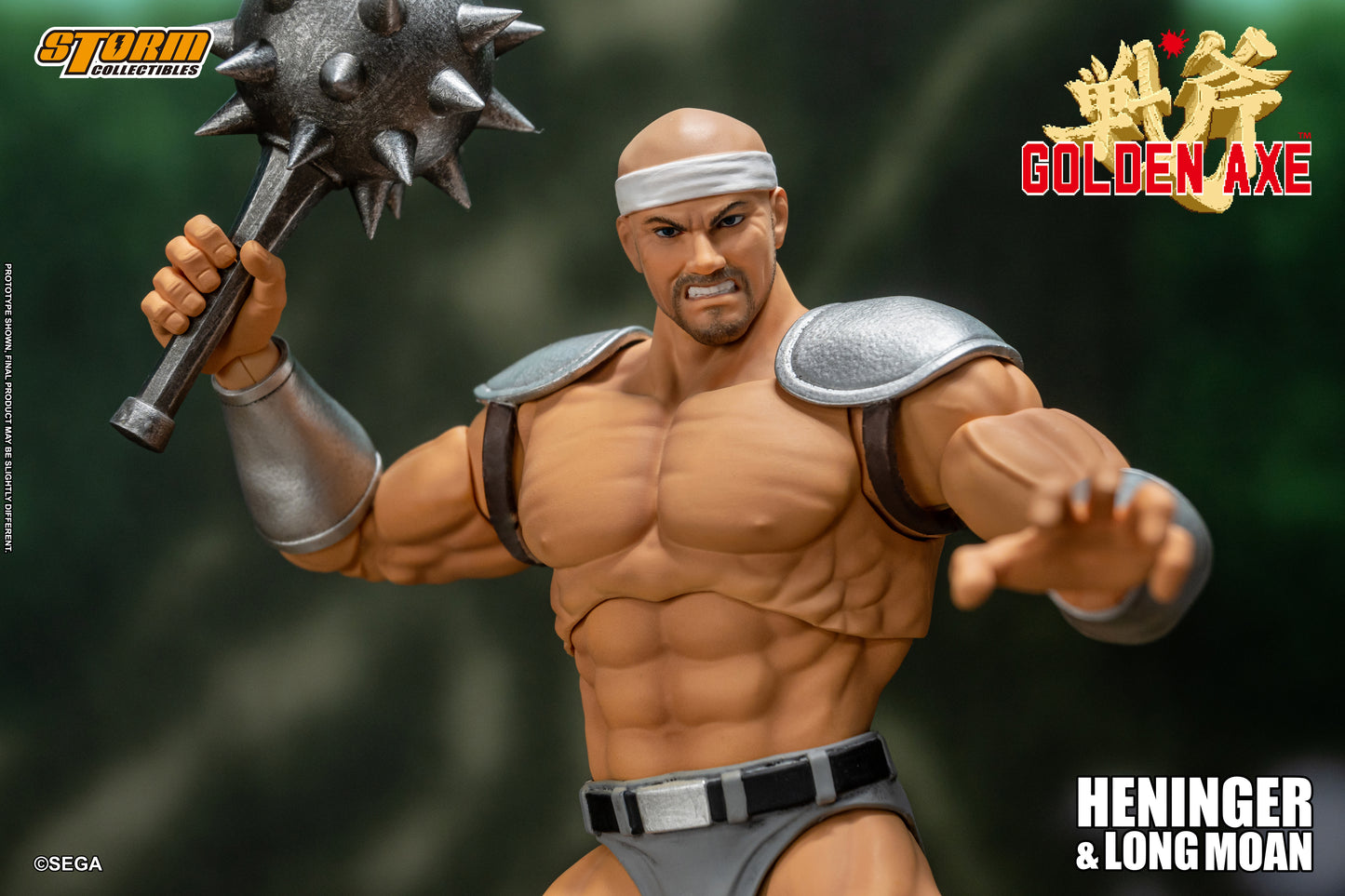 In Stock: HENINGER & LONG MOAN 2 PACK - GOLDEN AXE Action Figure (UK)