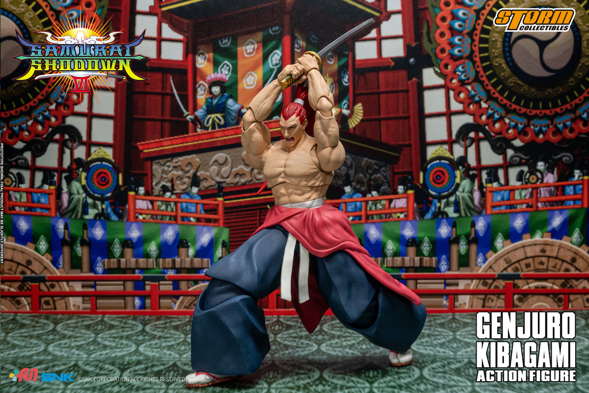 Vorbestellung: GENJURO KIBAGAMI – Samurai Shodown VI Actionfigur (UK) 
