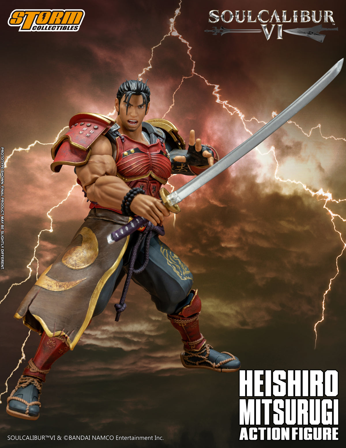 Précommande : HEISHIRO MITSURUGI - SOULCALIBUR VI ACTION FIGURE (Royaume-Uni)