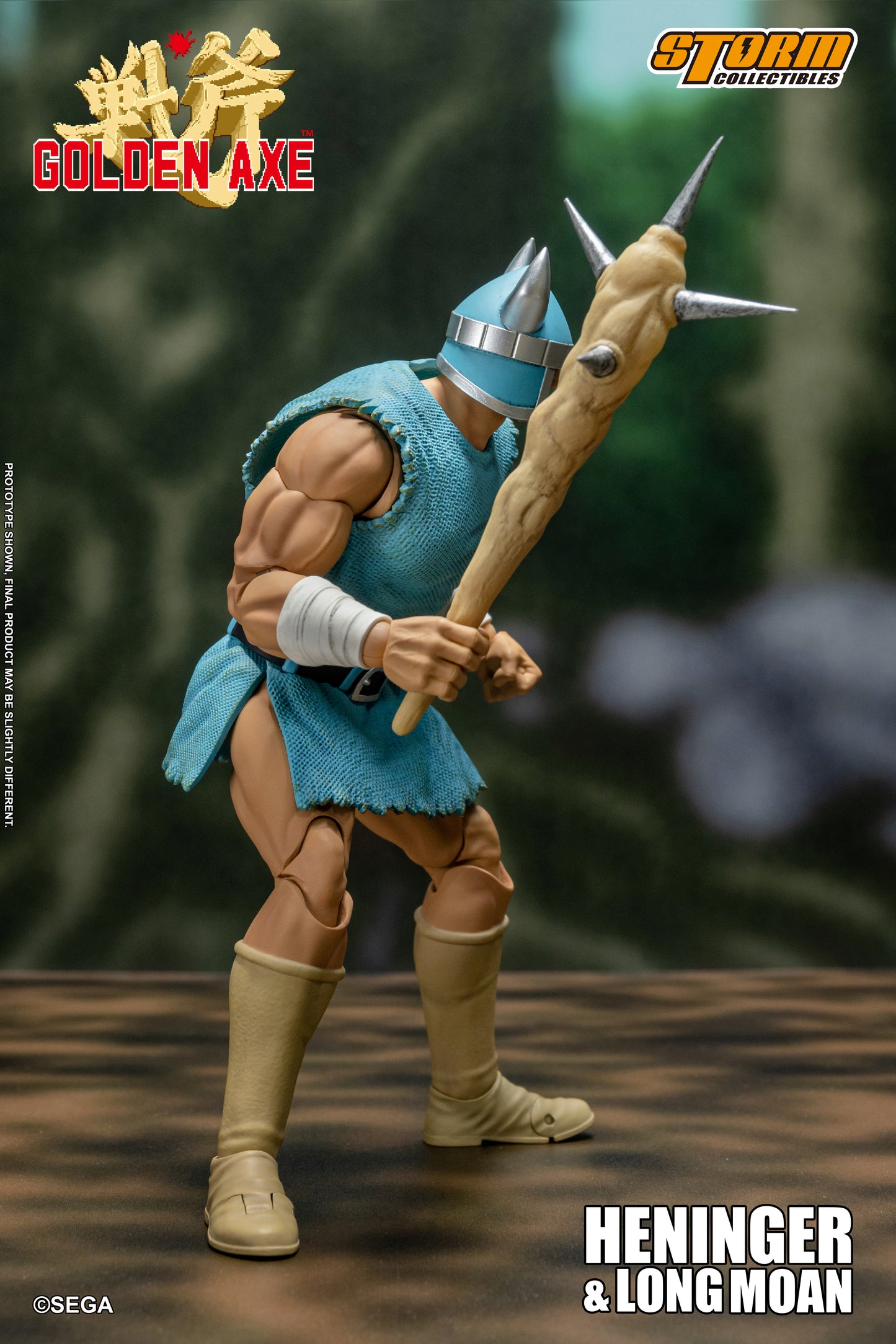 In Stock: HENINGER & LONG MOAN 2 PACK - GOLDEN AXE Action Figure (UK)