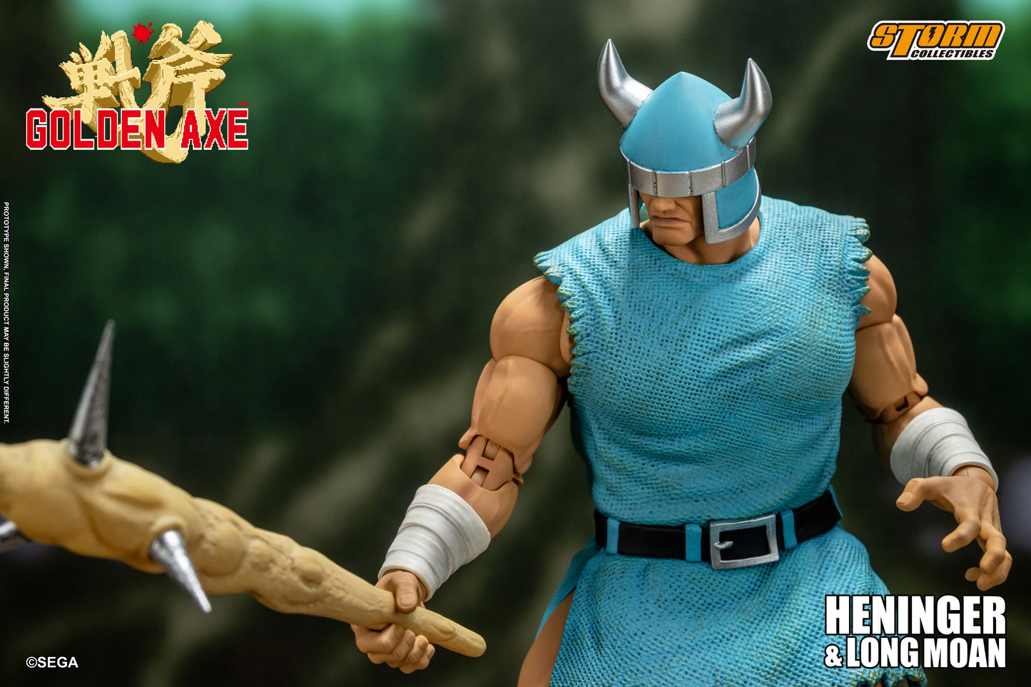 In Stock: HENINGER & LONG MOAN 2 PACK - GOLDEN AXE Action Figure (UK)