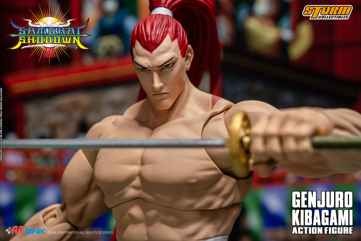 Vorbestellung: GENJURO KIBAGAMI – Samurai Shodown VI Actionfigur (UK) 