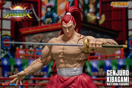 Précommande : GENJURO KIBAGAMI - Figurine articulée Samurai Shodown VI (Royaume-Uni) 