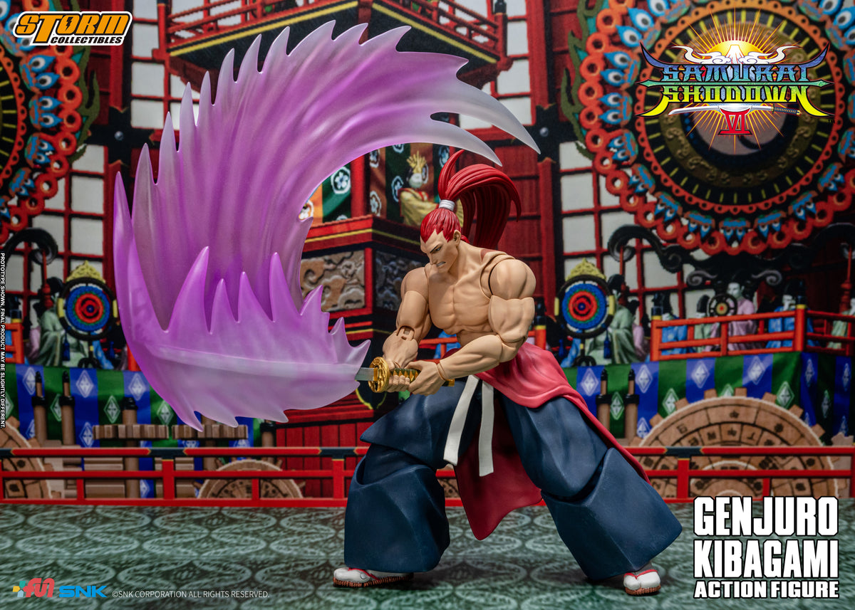 Vorbestellung: GENJURO KIBAGAMI – Samurai Shodown VI Actionfigur (UK) 