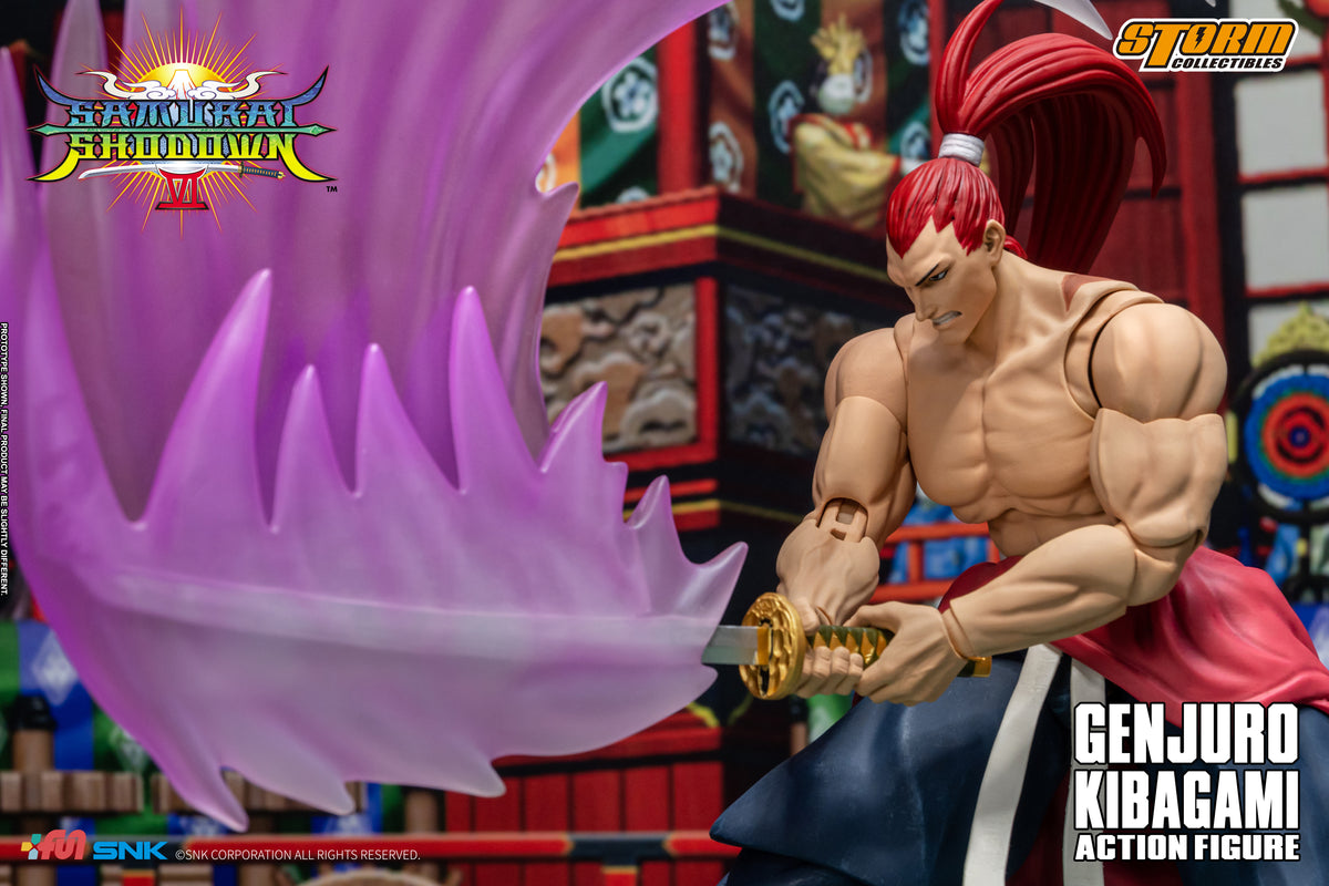 Vorbestellung: GENJURO KIBAGAMI – Samurai Shodown VI Actionfigur (UK) 