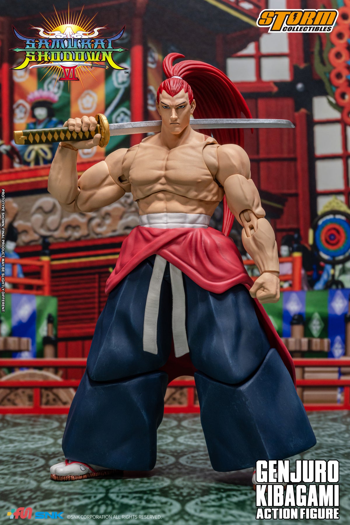 Vorbestellung: GENJURO KIBAGAMI – Samurai Shodown VI Actionfigur (UK) 