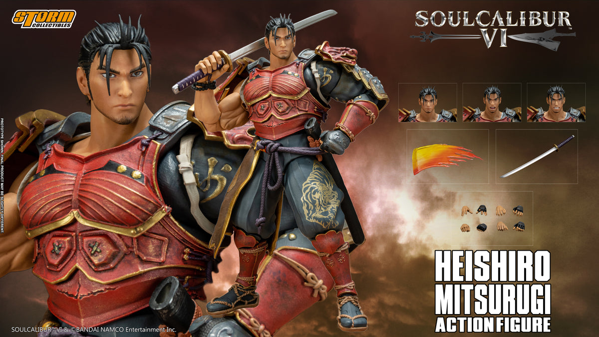 Précommande : HEISHIRO MITSURUGI - SOULCALIBUR VI ACTION FIGURE (Royaume-Uni)