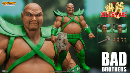 In Stock: BAD BROTHERS - GOLDEN AXE Action Figure (UK)