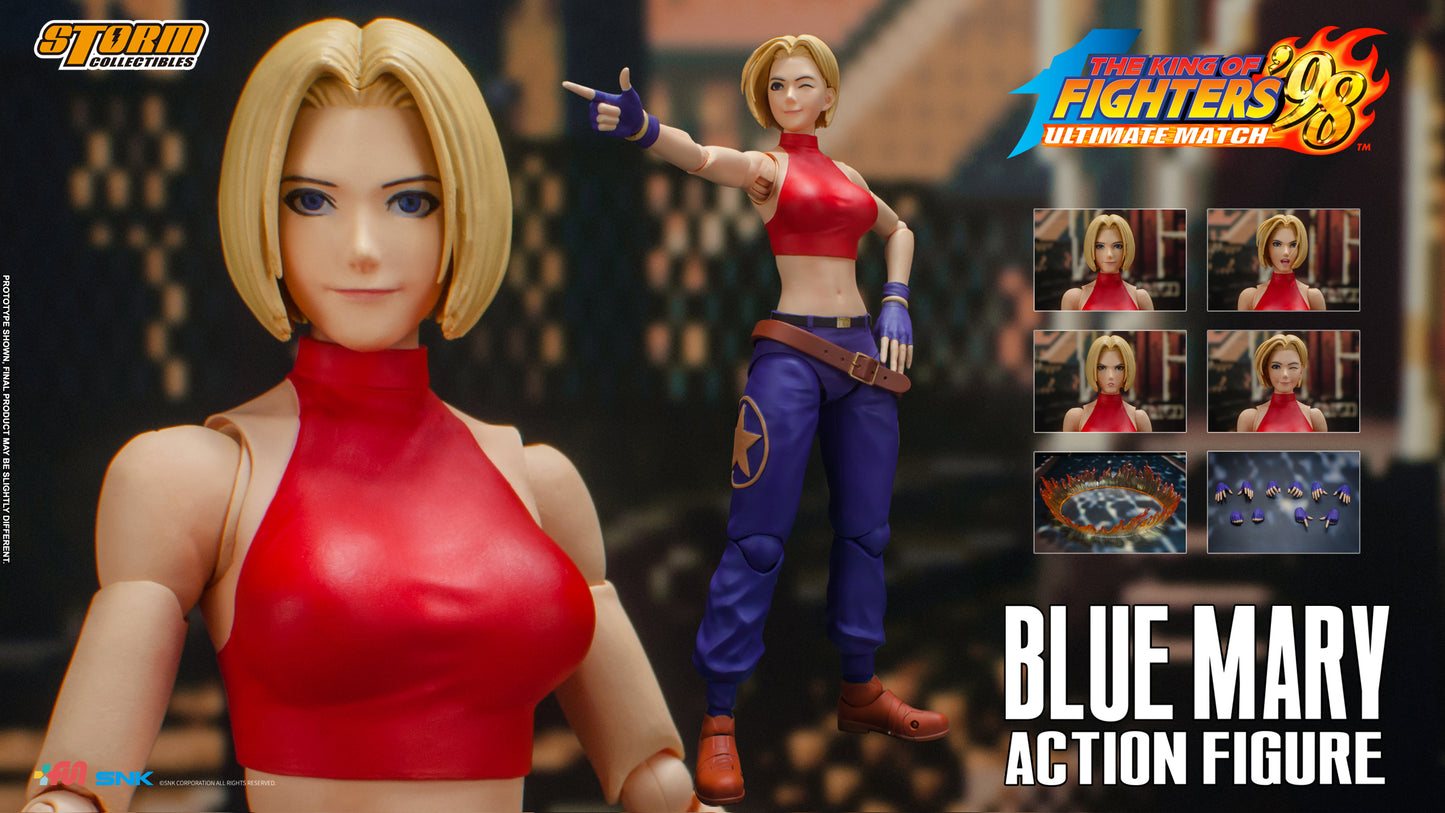 In Stock: BLUE MARY - THE KING OF FIGHTERS ’98 ULTIMATE MATCH (UK)