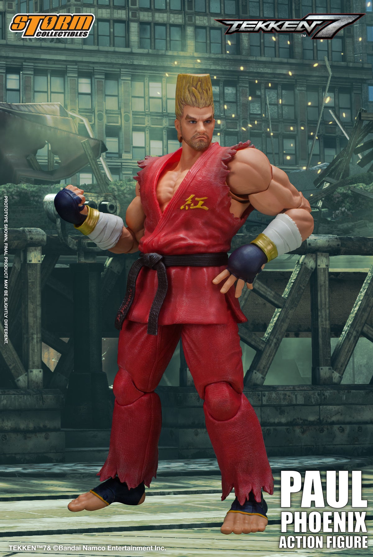 En stock : PAUL PHOENIX - FIGURINE TEKKEN 7 (FR) 