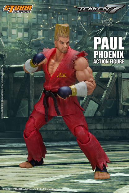 En stock : PAUL PHOENIX - FIGURINE TEKKEN 7 (FR) 