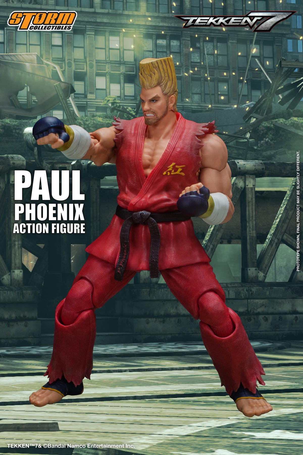 En stock : PAUL PHOENIX - FIGURINE TEKKEN 7 (FR) 