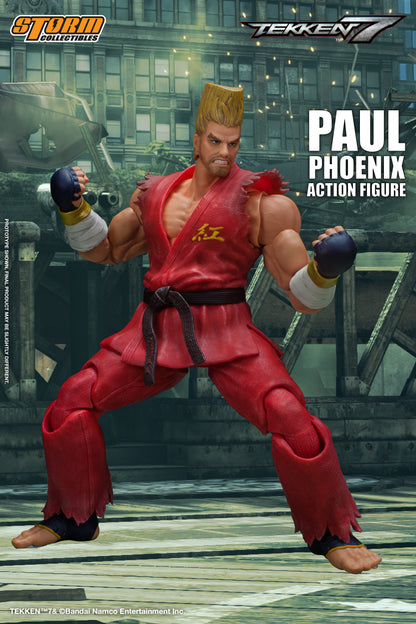 En stock : PAUL PHOENIX - FIGURINE TEKKEN 7 (FR) 