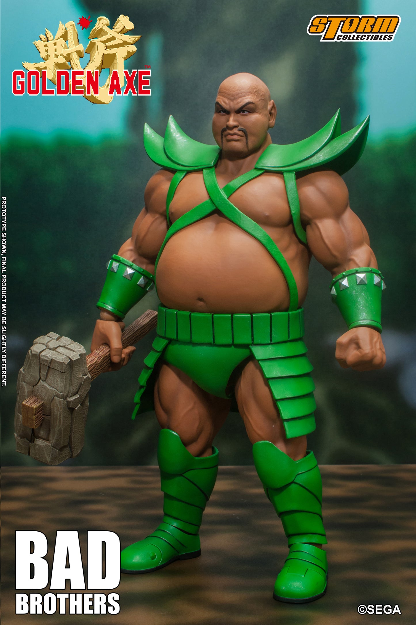 In Stock: BAD BROTHERS - GOLDEN AXE Action Figure (UK)
