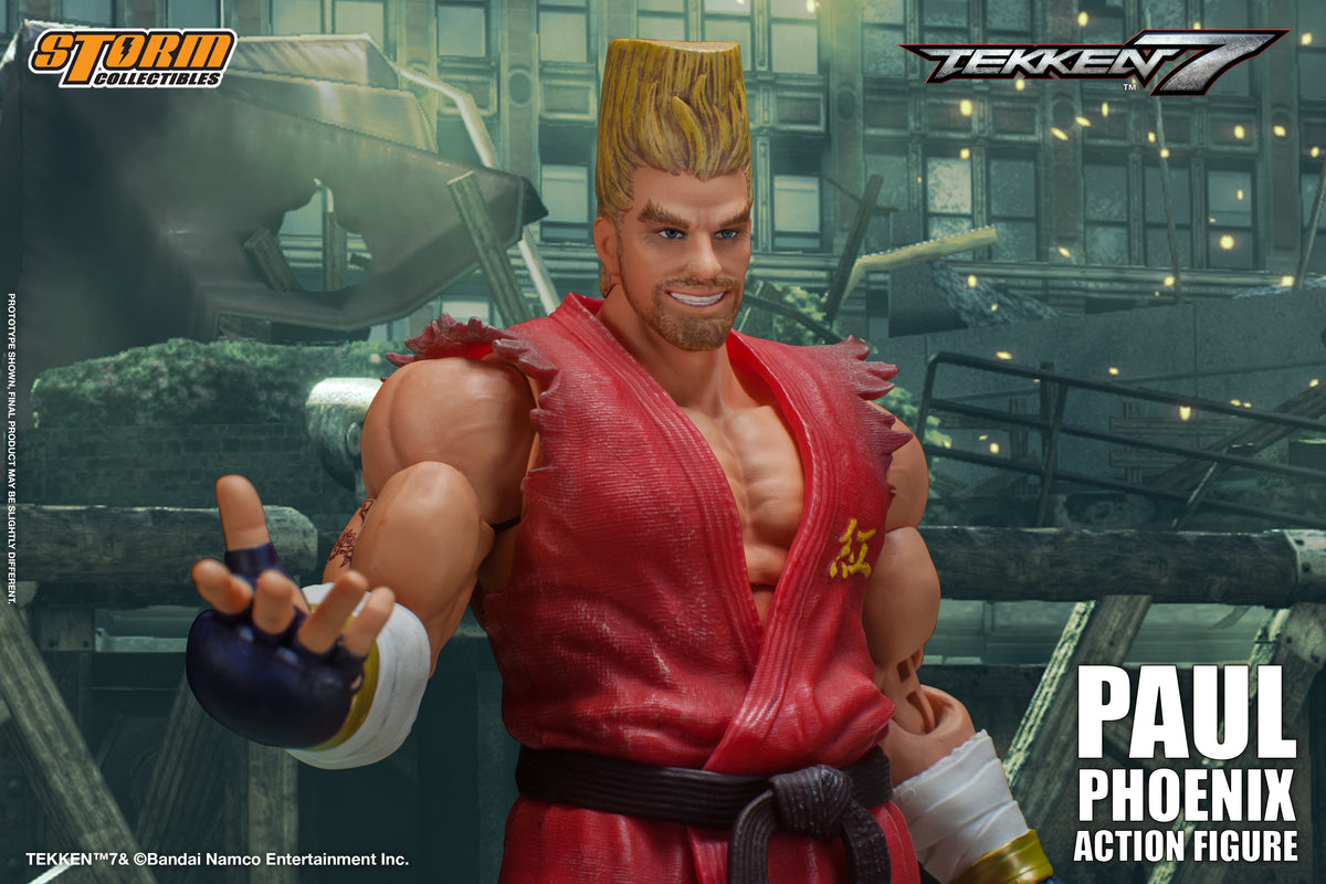 En stock : PAUL PHOENIX - FIGURINE TEKKEN 7 (FR) 