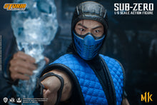 Charger l&#39;image dans la galerie, En stock : SUB-ZERO - 1/6 SCALE MORTAL KOMBAT 11 COLLECTIBLE ACTION FIGURE (UK)
