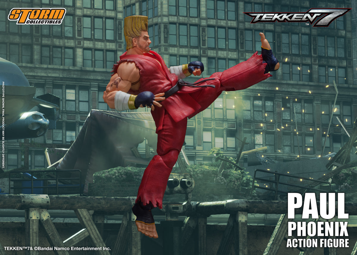 En stock : PAUL PHOENIX - FIGURINE TEKKEN 7 (FR) 