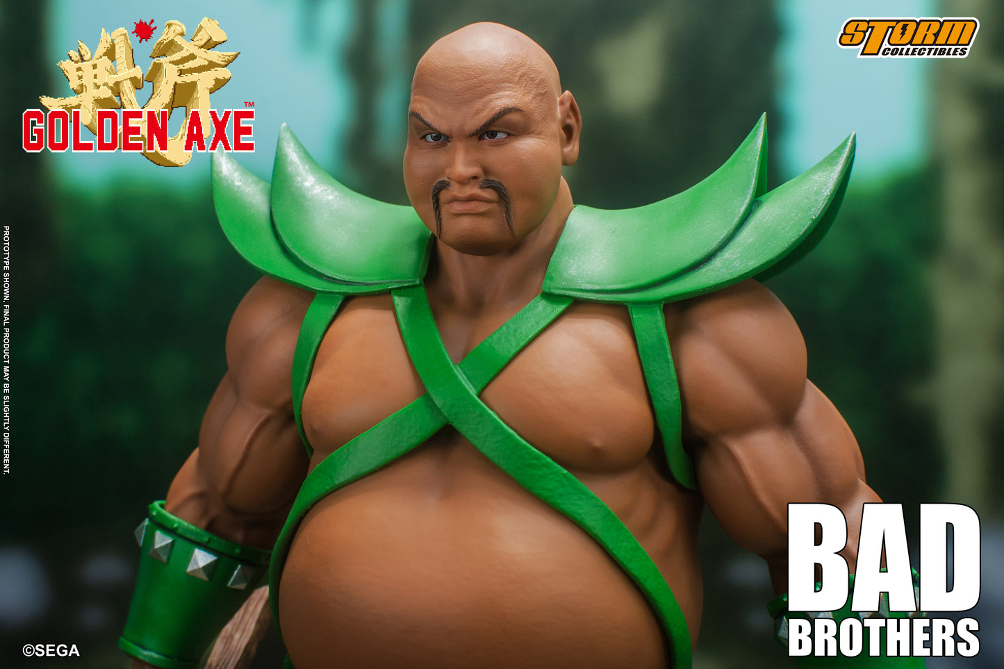 In Stock: BAD BROTHERS - GOLDEN AXE Action Figure (UK)