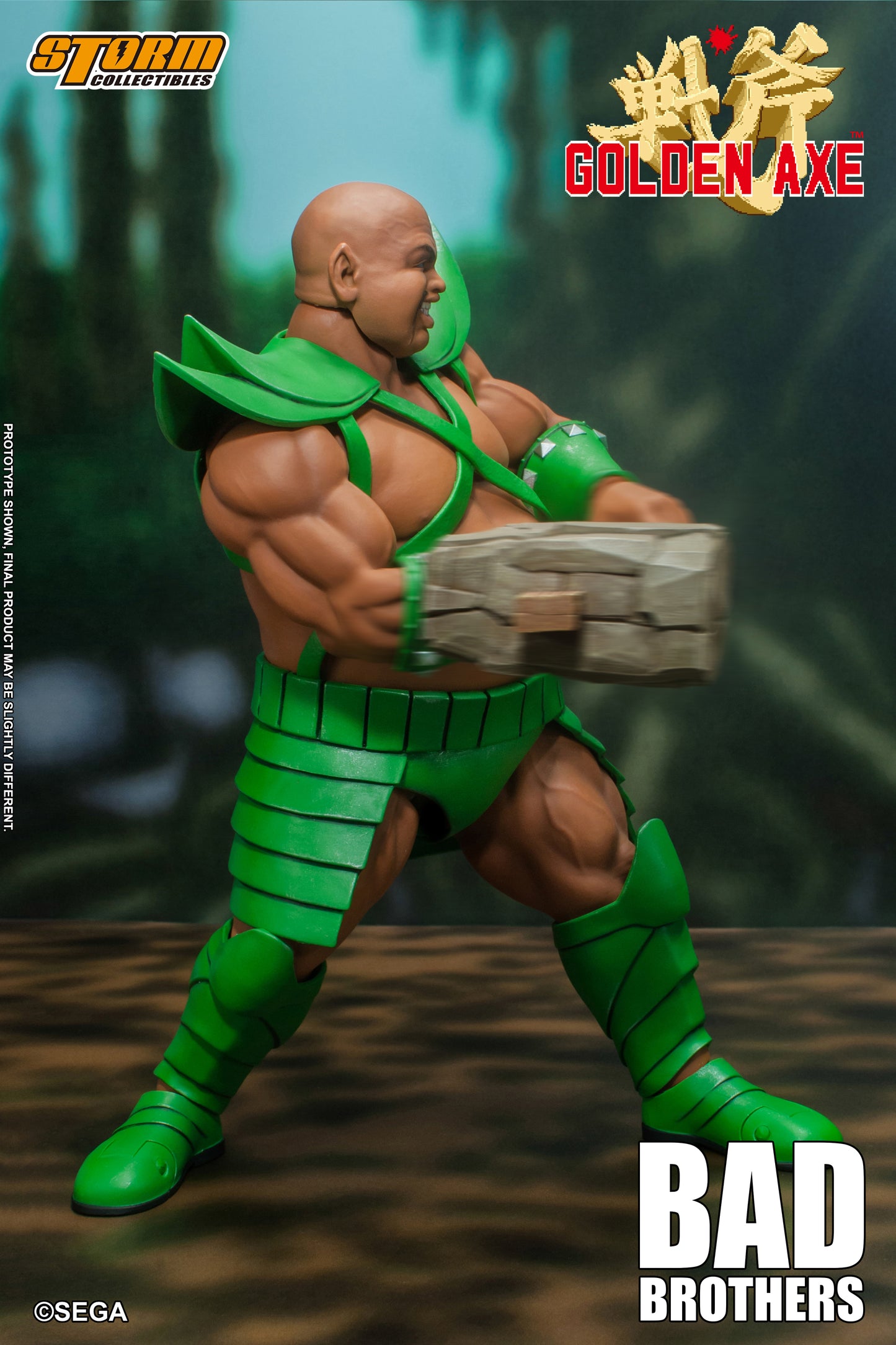 In Stock: BAD BROTHERS - GOLDEN AXE Action Figure (UK)