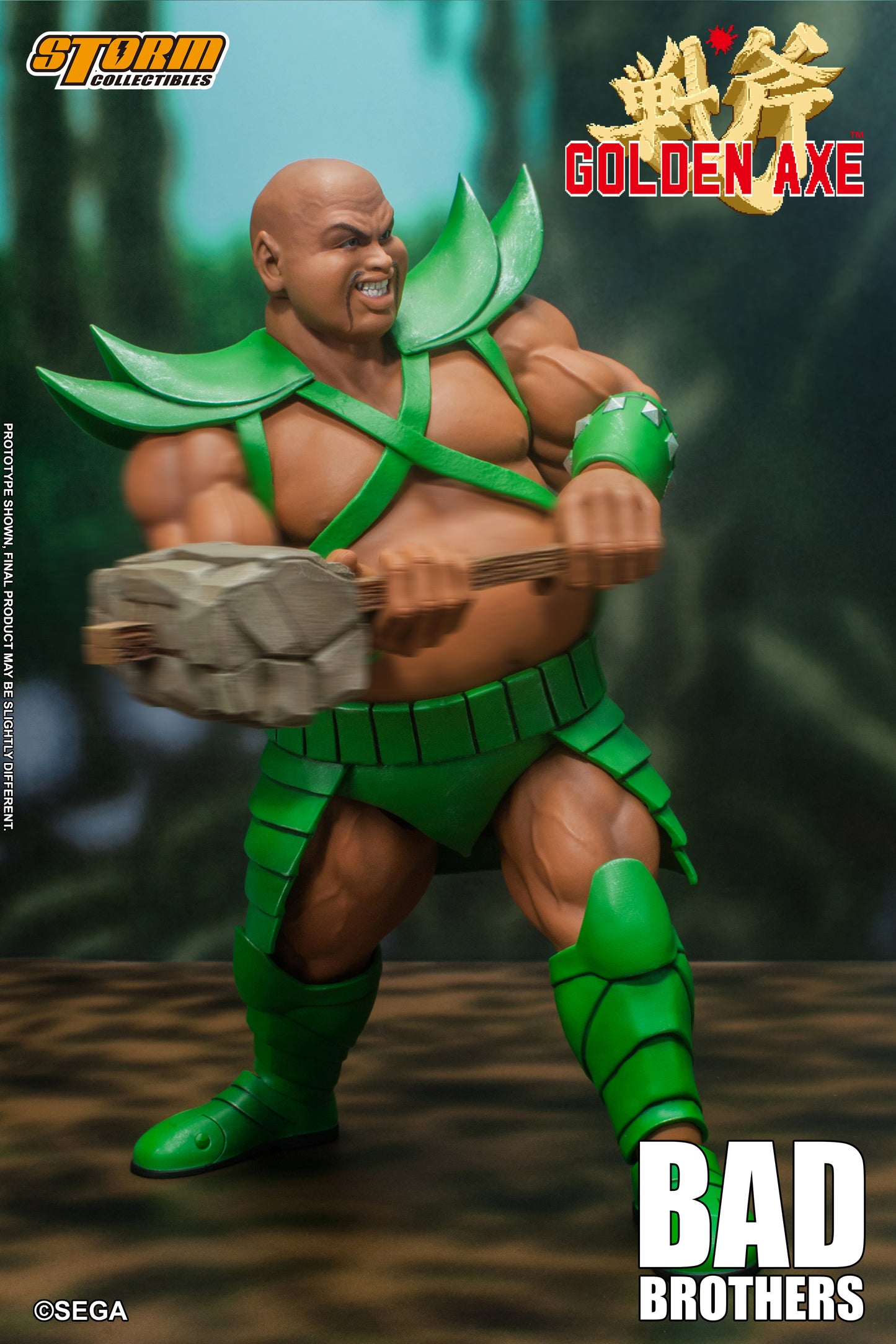 In Stock: BAD BROTHERS - GOLDEN AXE Action Figure (UK)
