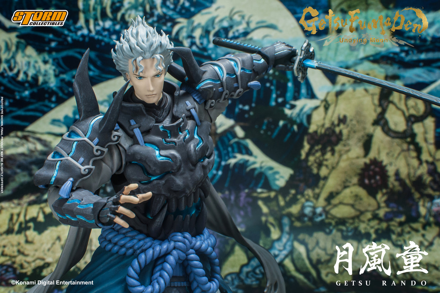 In Stock: GETSU RANDO - Getsu Fuma Den: Undying Moon Action Figure (UK)