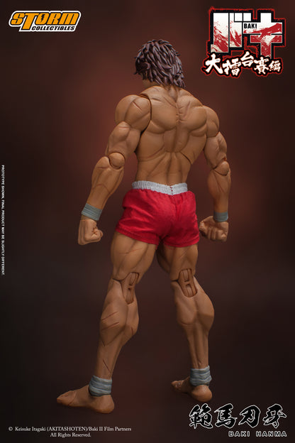 In Stock: BAKI HANMA - BAKI COLLECTIBLE ACTION FIGURE