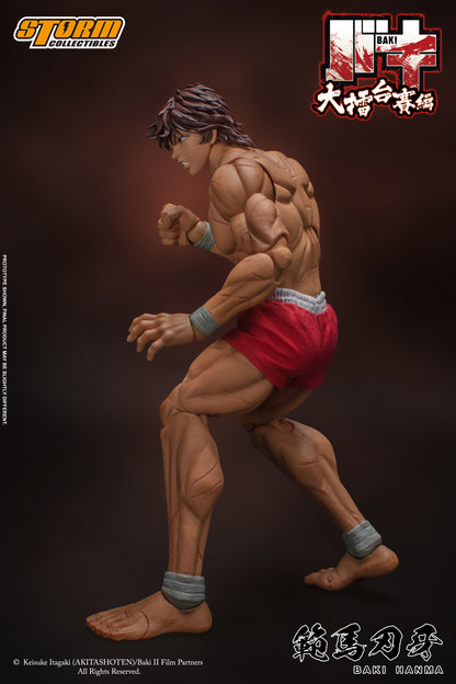 In Stock: BAKI HANMA - BAKI COLLECTIBLE ACTION FIGURE