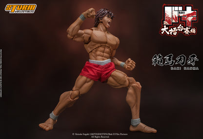 In Stock: BAKI HANMA - BAKI COLLECTIBLE ACTION FIGURE