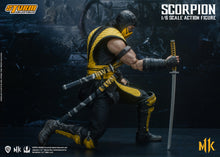 Load image into Gallery viewer, In Stock: SCORPION - 1/6 SCALE MORTAL KOMBAT 11 ACTION FIGURE (UK)
