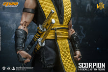 Charger l&#39;image dans la galerie, En stock : SCORPION - 1/6 SCALE MORTAL KOMBAT 11 ACTION FIGURINE (UK)
