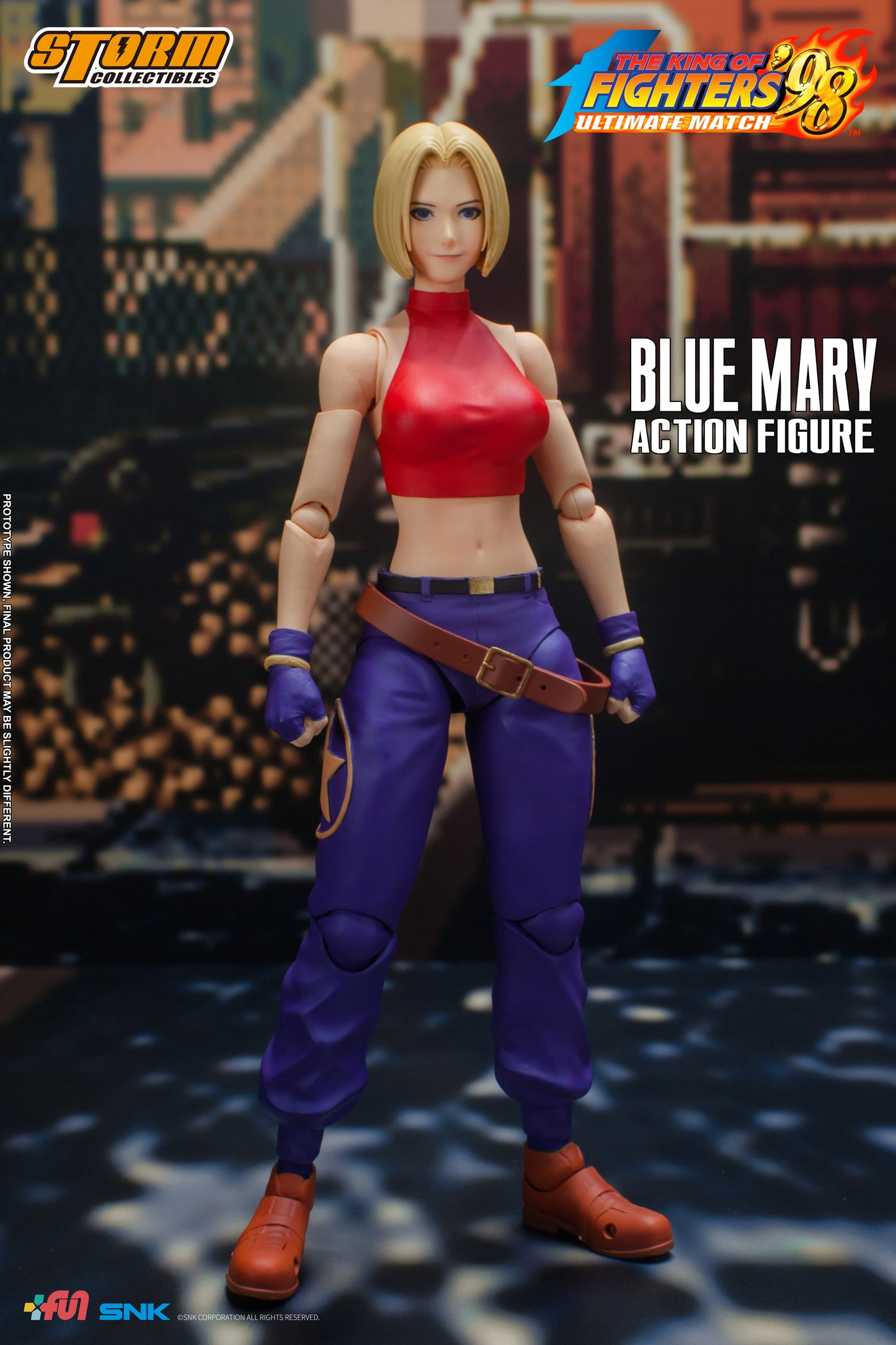 In Stock: BLUE MARY - THE KING OF FIGHTERS ’98 ULTIMATE MATCH (UK)