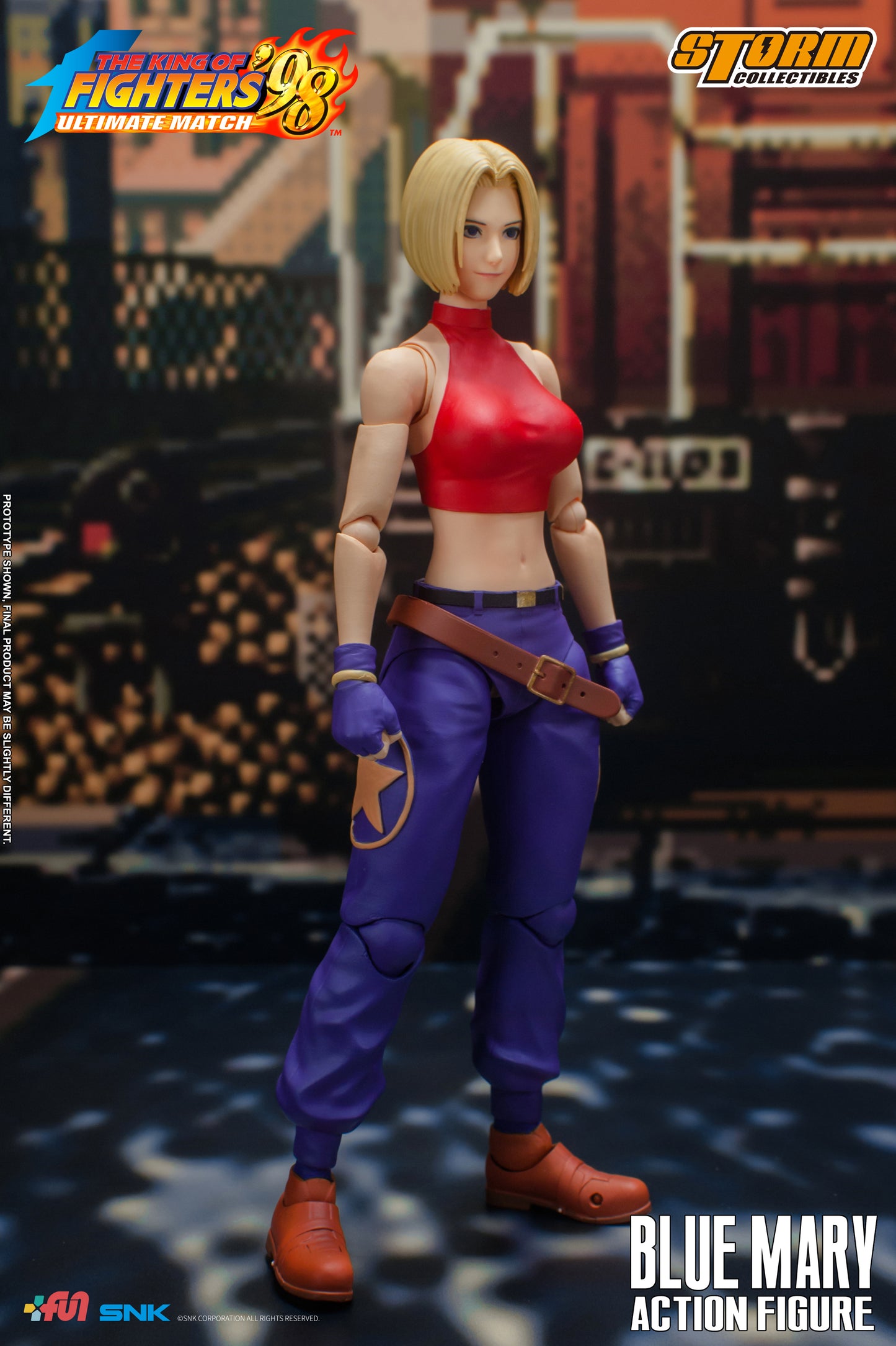 In Stock: BLUE MARY - THE KING OF FIGHTERS ’98 ULTIMATE MATCH (UK)