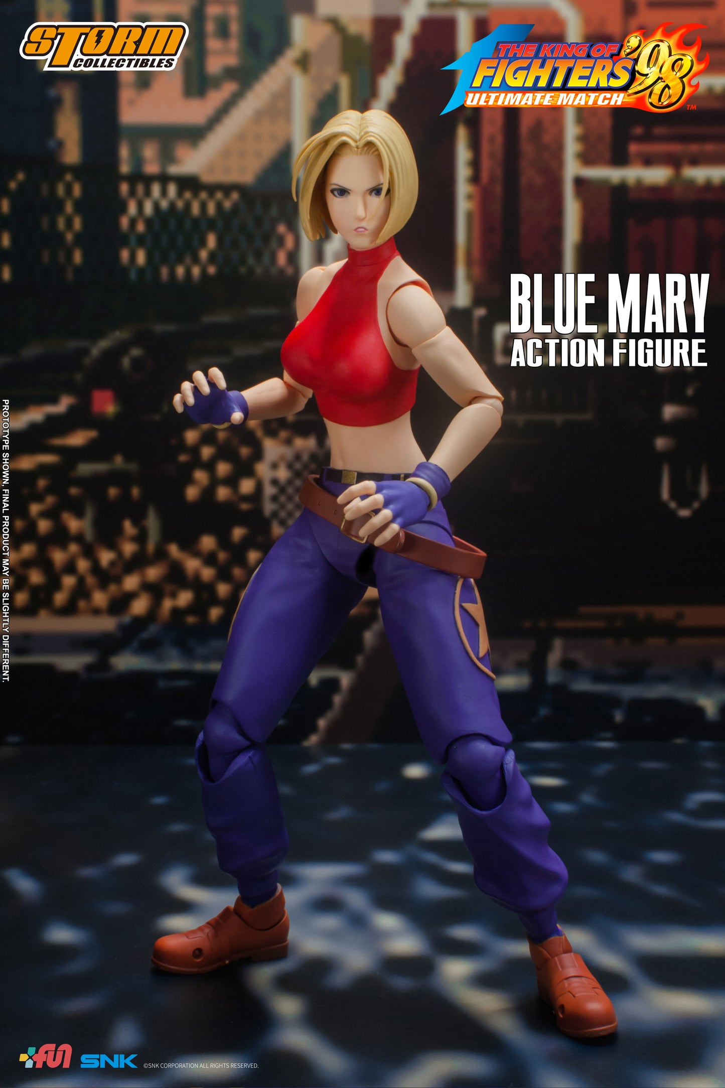 In Stock: BLUE MARY - THE KING OF FIGHTERS ’98 ULTIMATE MATCH (UK)
