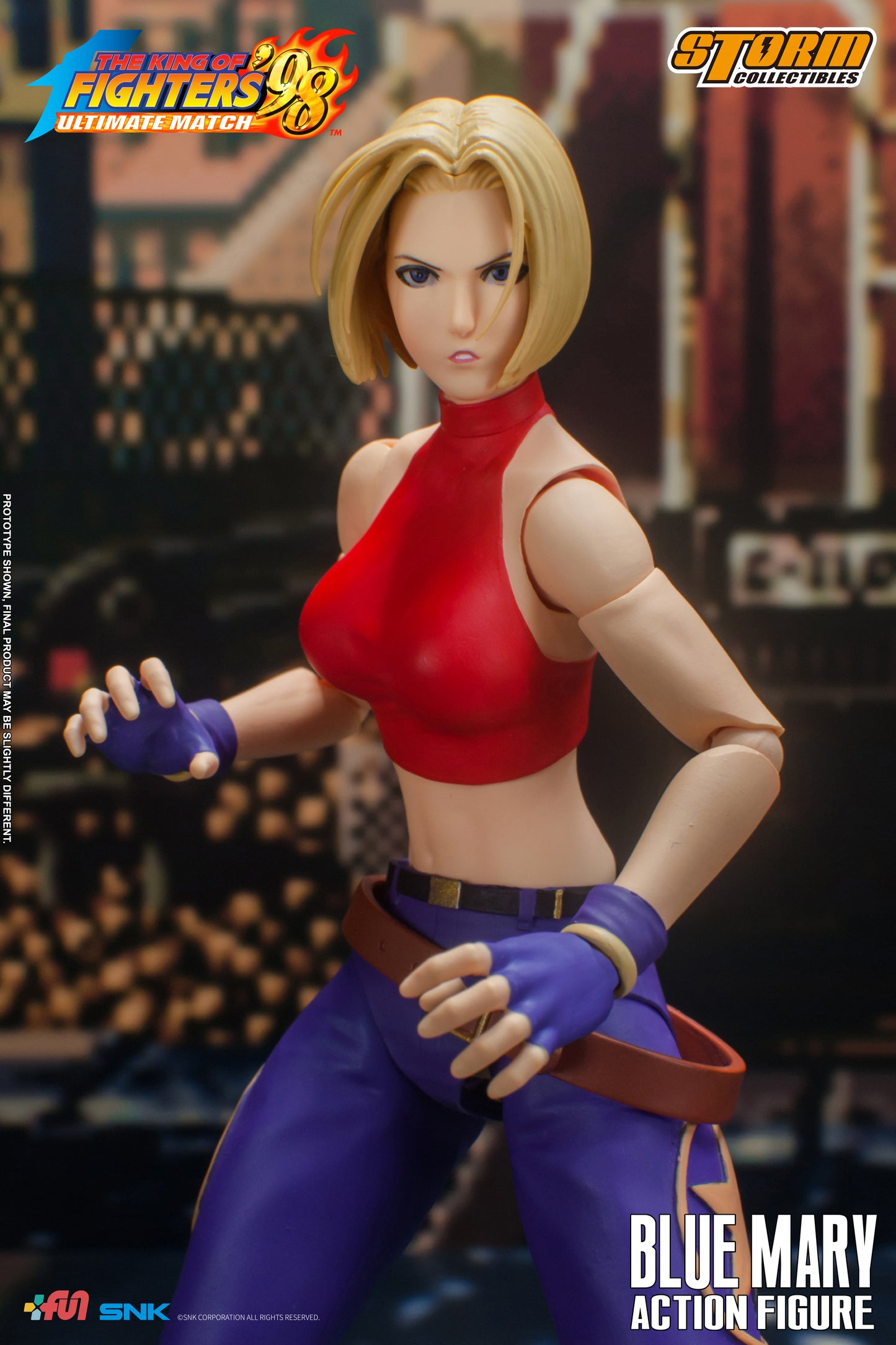 In Stock: BLUE MARY - THE KING OF FIGHTERS ’98 ULTIMATE MATCH (UK)